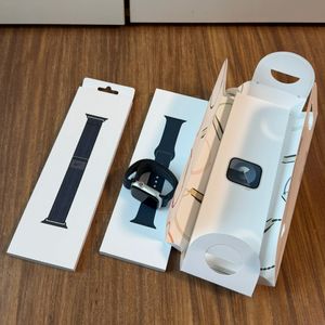 애플워치9 GPS 41mm 실버 풀박스 (+애플 정품 스포츠밴드, 나이키 스포츠 루프 밴드) 이미지