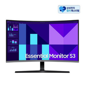 미개봉 새제품 삼성 커브드 32인치 모니터 LS32D390 2025 10월제조 이미지