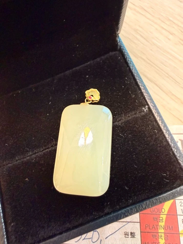 춘천옥 목걸이 펜던트 18k 이미지