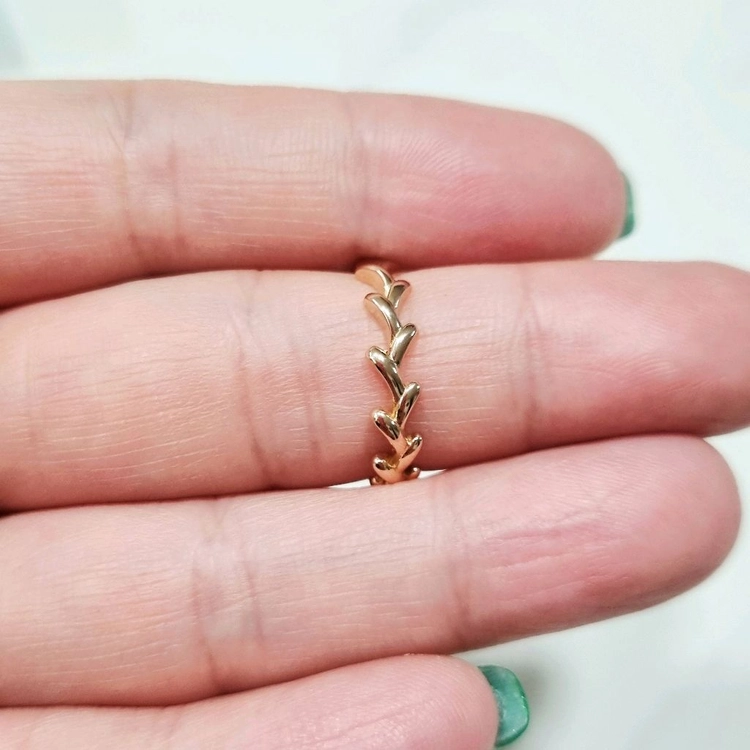 18k반지 핑크골드12호 이미지
