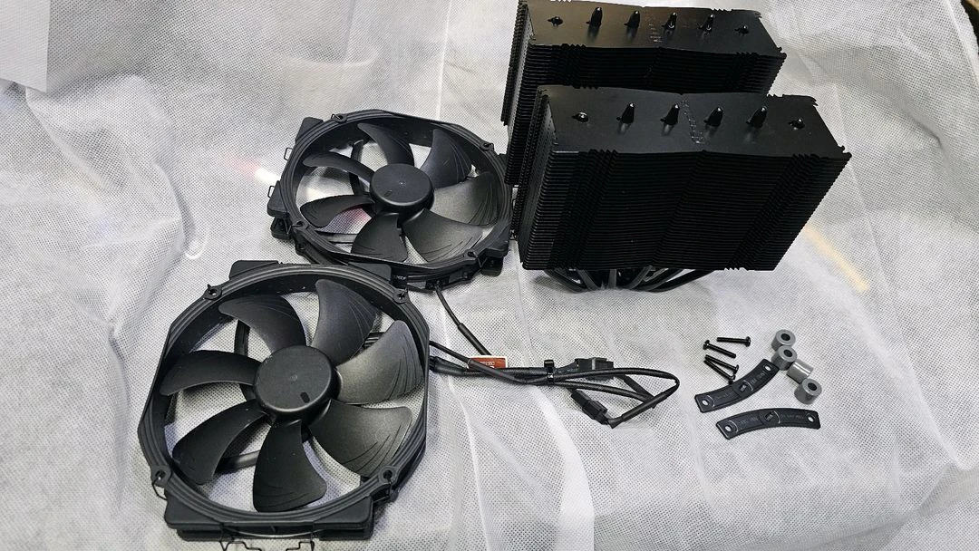 CPU공랭쿨러 녹투아 nh-d15 chromax.black 이미지