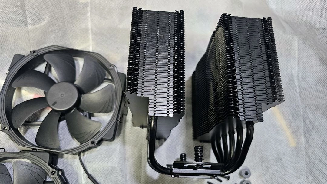 CPU공랭쿨러 녹투아 nh-d15 chromax.black 이미지