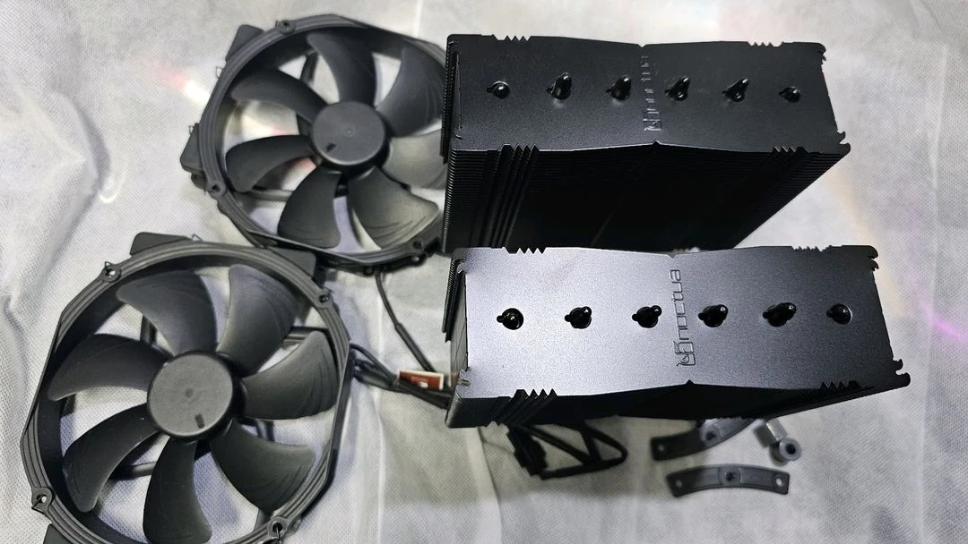 CPU공랭쿨러 녹투아 nh-d15 chromax.black 이미지