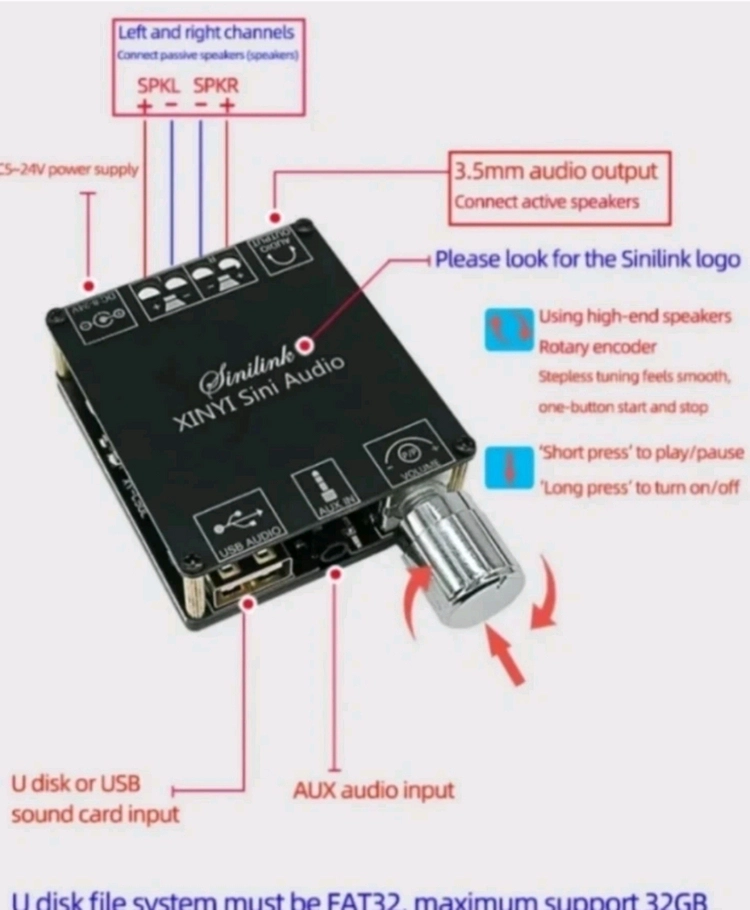 AIWA 2WAY 스피커 >> 블루투스 스피커 (USB,AUX) 이미지
