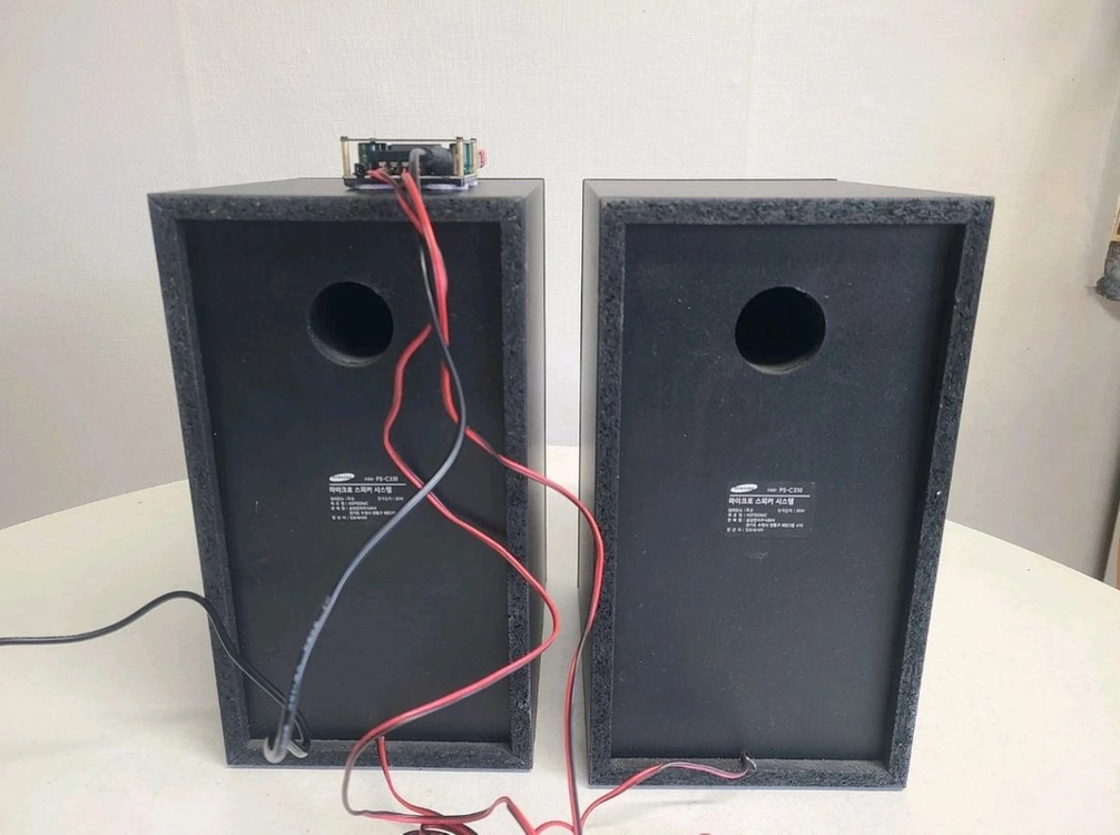 삼성 오디오 스피커 >>> 블루투스 스피커 (USB, AUX 지원) 이미지