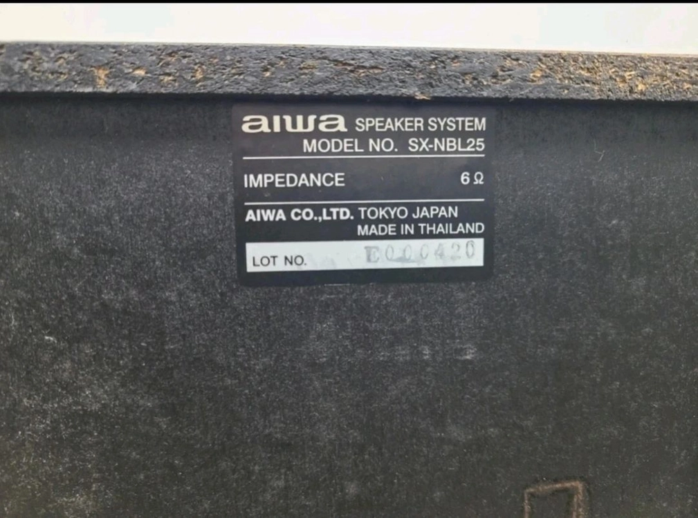 AIWA 3way 스피커 >>> 블루투스 스피커 (USB, AUX 지원) 이미지