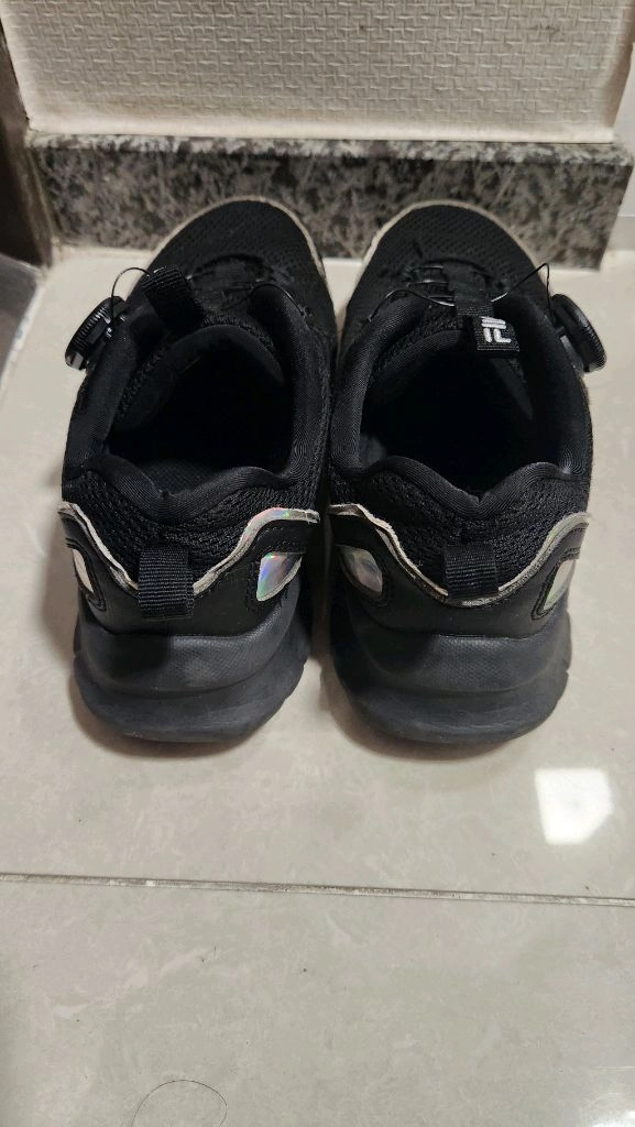 휠라 아동 다이얼 메쉬검정운동화 230 이미지