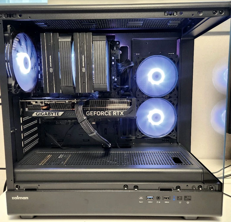 7800x3d rtx5070 32gb 게이밍 컴퓨터 본체 팝니다. 이미지