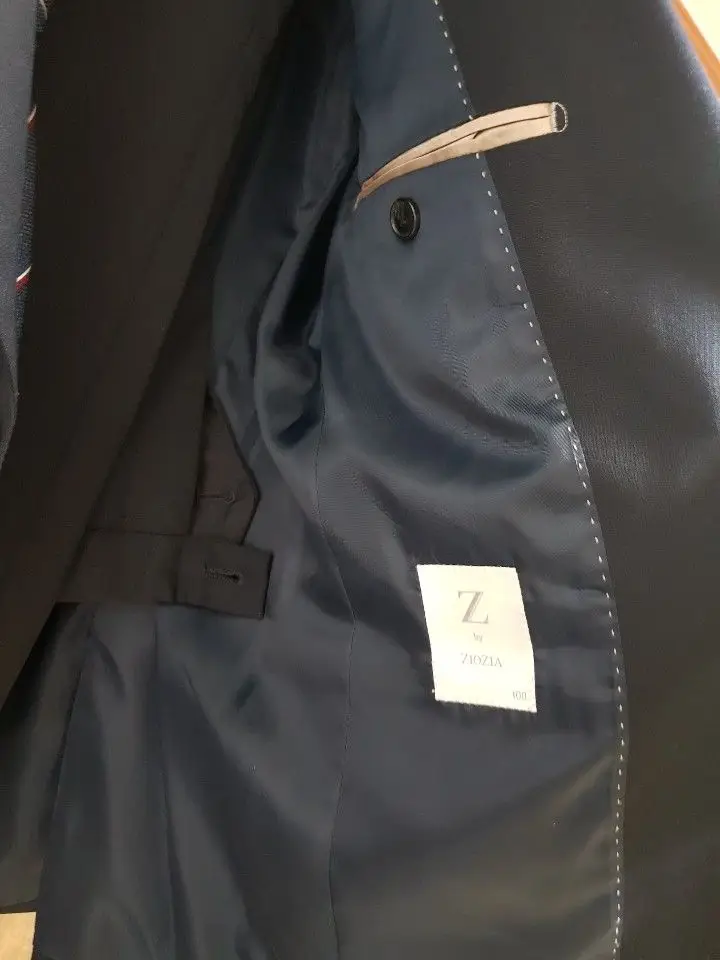 ZIOZIA 다크네이비 수트 이미지