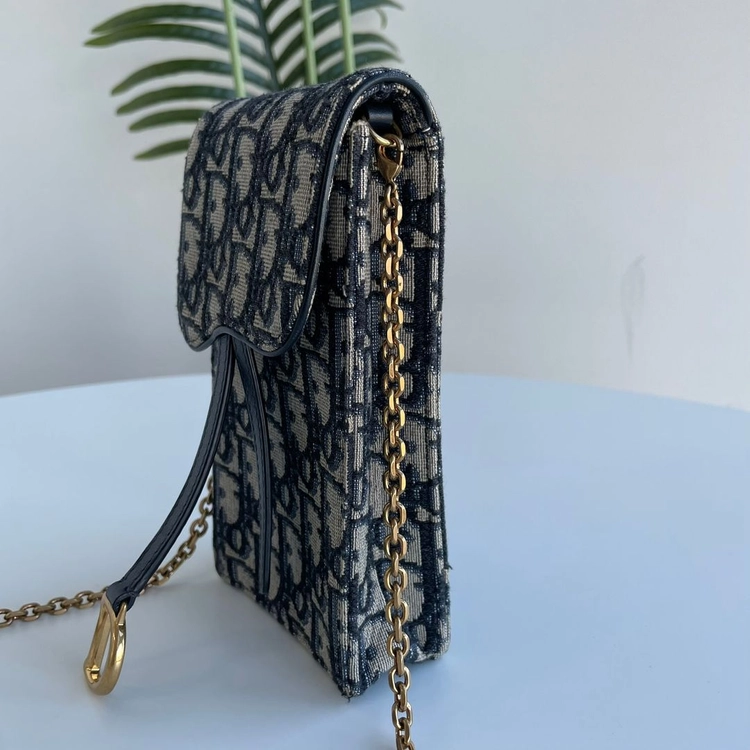 디올 오블리크 폰홀더 미니 크로스백 이미지