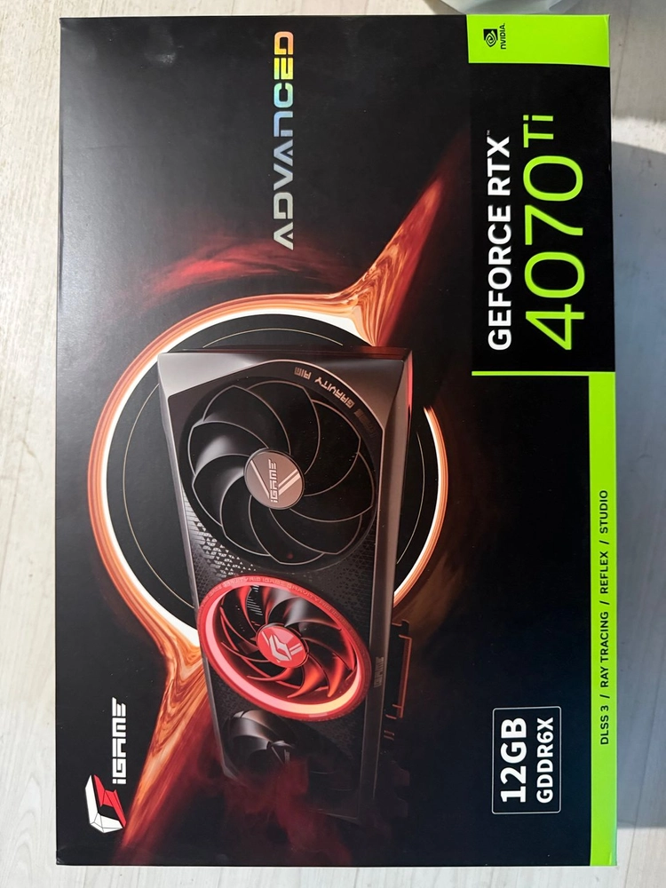 COLORFUL iGame 지포스 RTX 4070 Ti Advanced OC D6X 12GB 이미지