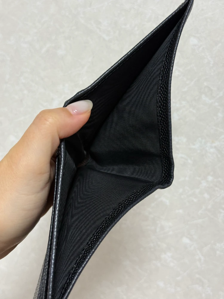 남성반지갑 페레가모 반지갑 간치니 지갑 블랙 이미지