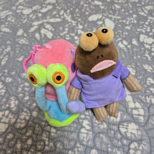스폰지밥 핑핑이/주민 인형 일괄 판매 이미지