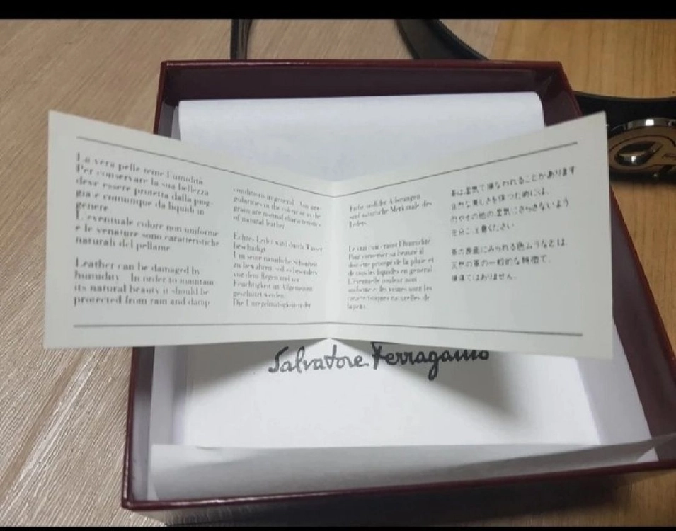 페라가모 벨트 팝니다 새제품 허리25에서40까지 가능 이미지