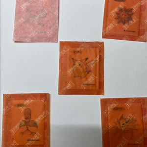 포켓몬 띠부실 일괄 피카츄 이미지