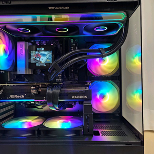 9800x3d, b850m wifi, rx 9070xt 고사양 본체 이미지