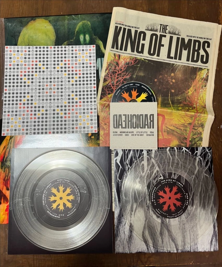 Radiohead The King of Limbs Newspaper Edition 이미지