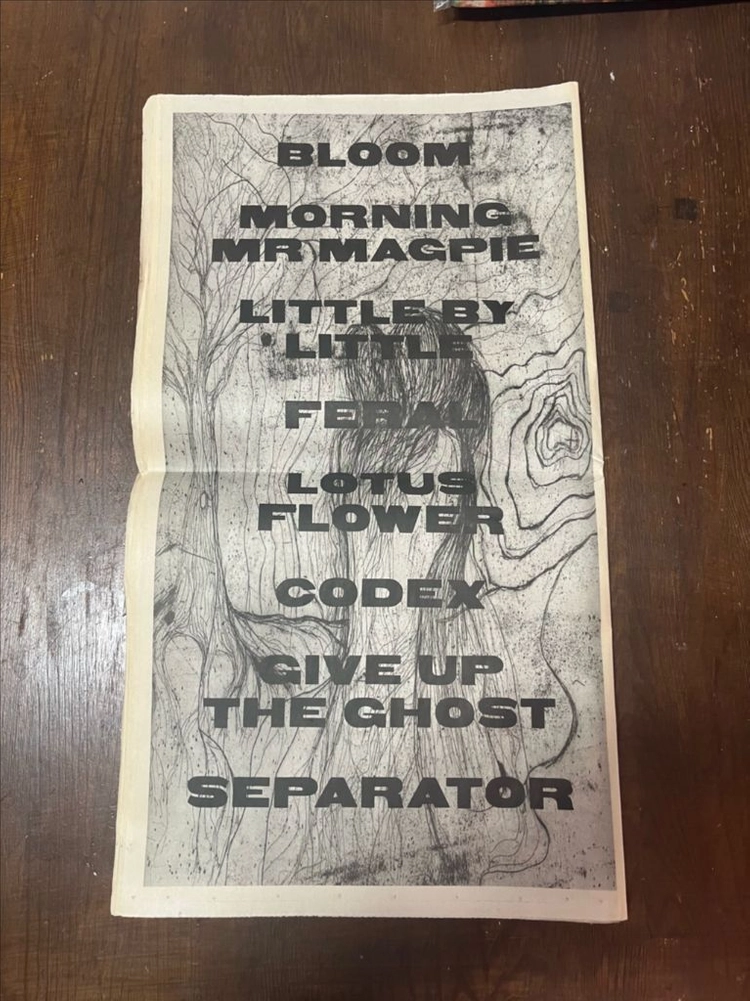 Radiohead The King of Limbs Newspaper Edition 이미지