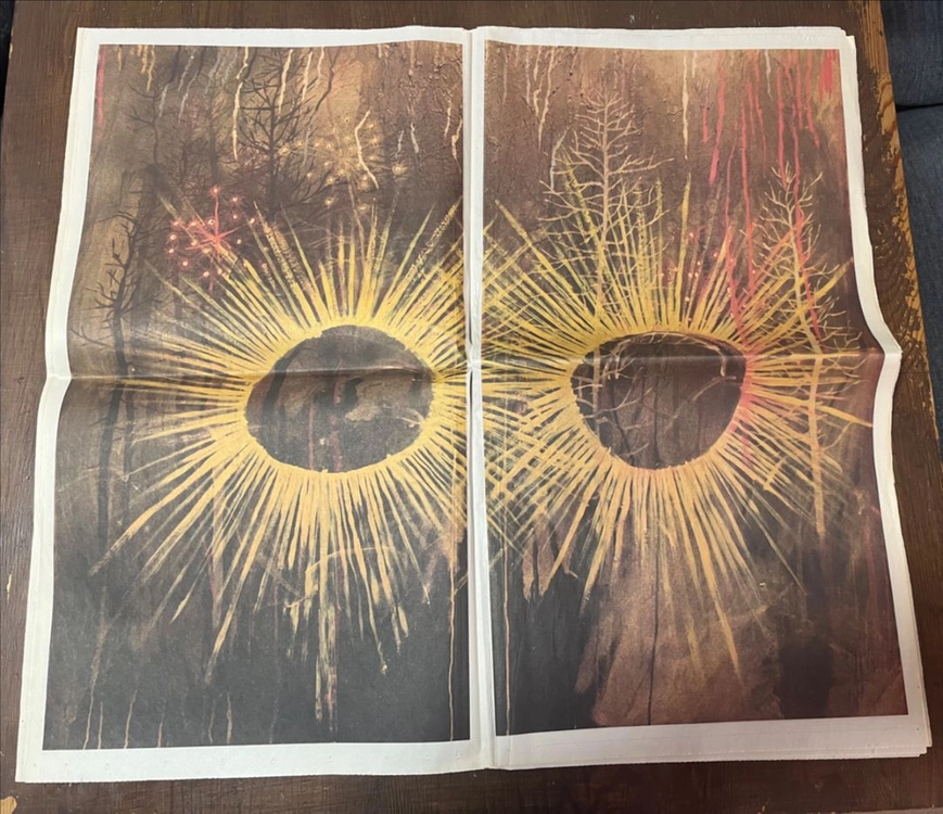 Radiohead The King of Limbs Newspaper Edition 이미지