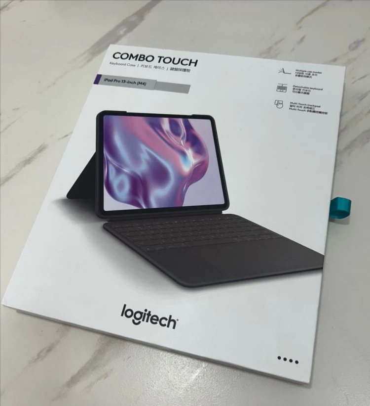 로지텍 콤보터치 iPad Pro 13인치 M4/M5 미사용급 풀박스 이미지