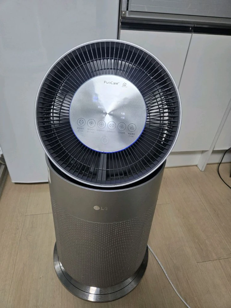 LG 퓨리케어 클린부스터 공기청정기 무빙휠 세트 이미지