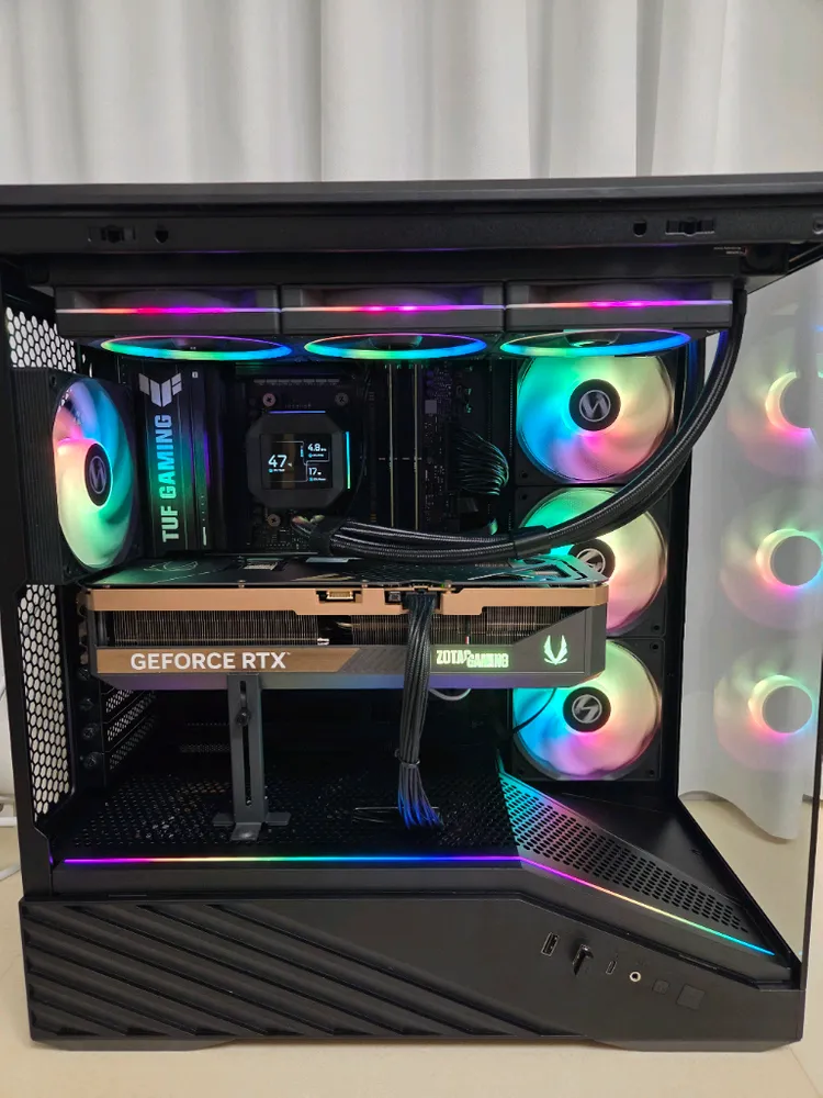 9800x3d, b850m wifi 7, rtx 5070ti 완본체 이미지