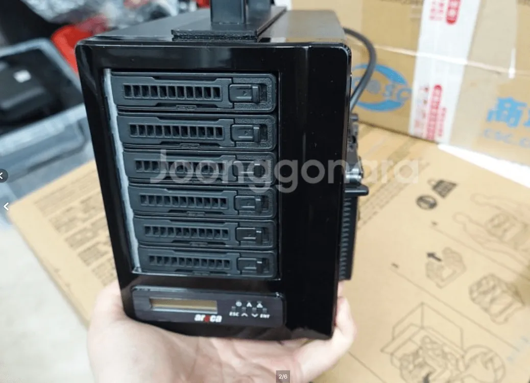 (썬더볼트/USB) 초고속 24TB SSD 레이드 외장하드 팝니다. (ARECA ARC-8050T3U) 이미지