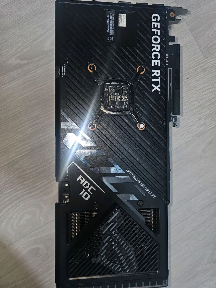 ASUS ROG STRIX 지포스 RTX 4070 Ti D6 12GB 그래픽카드 이미지