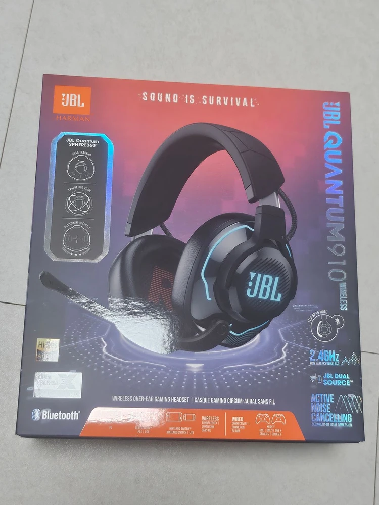 (미개봉)JBL QUANTUM 910 무선 게이밍 헤드셋 이미지