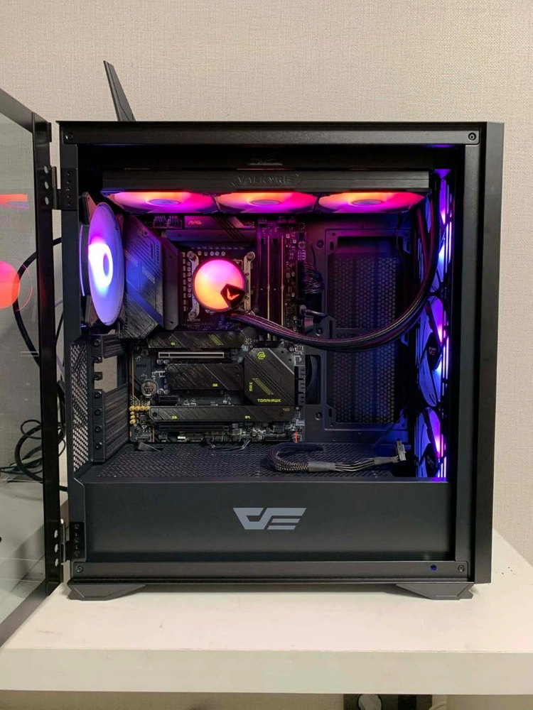 i7-14700k ddr5 64gb 게이밍 컴퓨터 반 본체 이미지