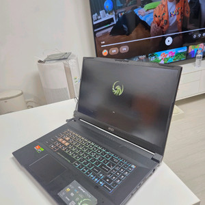 Msi 고성능 게이밍 노트북 브라보 17 RTX4060 SSD1TB CPU 7940HS 쿨매 이미지