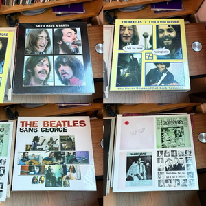 비틀즈 LP 바이닐 희귀 부틀렉 엘피4종 The Beatles Vinyl 이미지