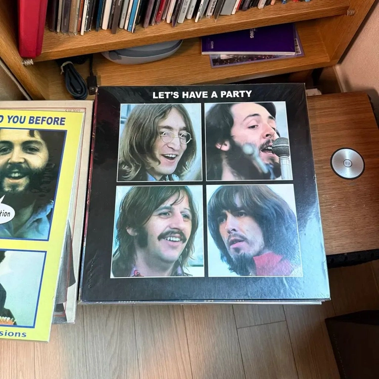 비틀즈 LP 바이닐 희귀 부틀렉 엘피4종 The Beatles Vinyl 이미지