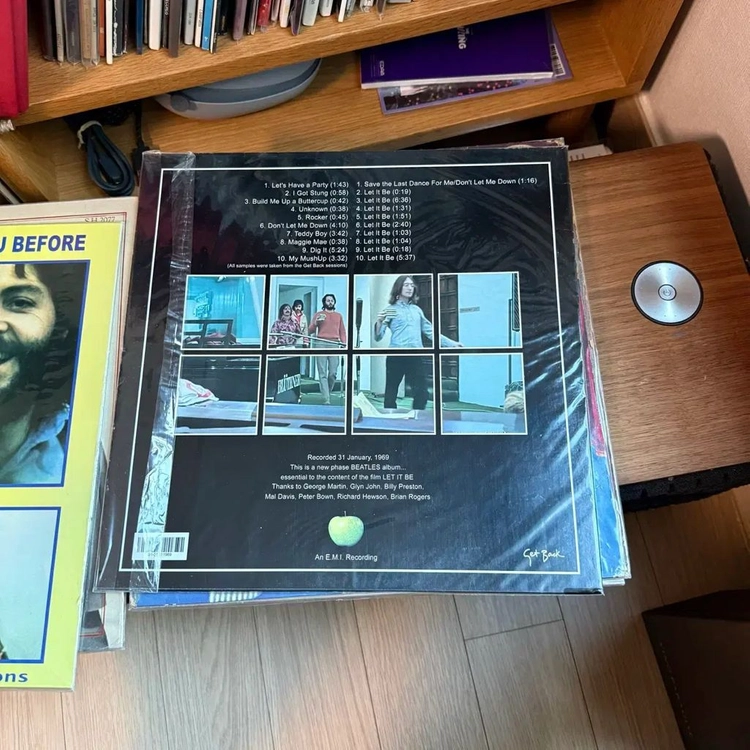 비틀즈 LP 바이닐 희귀 부틀렉 엘피4종 The Beatles Vinyl 이미지