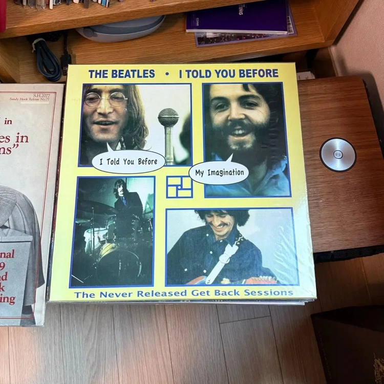 비틀즈 LP 바이닐 희귀 부틀렉 엘피4종 The Beatles Vinyl 이미지