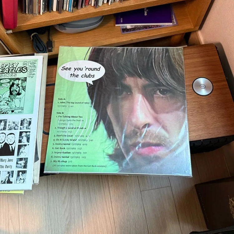 비틀즈 LP 바이닐 희귀 부틀렉 엘피4종 The Beatles Vinyl 이미지