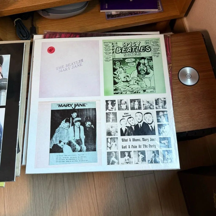 비틀즈 LP 바이닐 희귀 부틀렉 엘피4종 The Beatles Vinyl 이미지