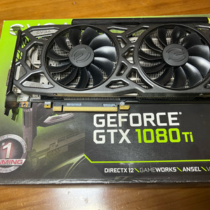 Evga GeForce GTX 1080 Ti 그래픽카드 풀박스 이미지