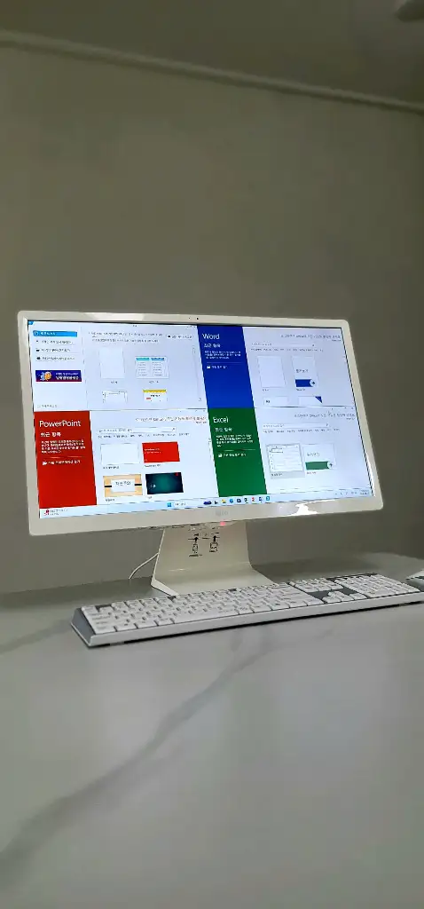S급] 24인치 LG 일체형 PC 24V570 (i5 / 윈도우11프로) 이미지