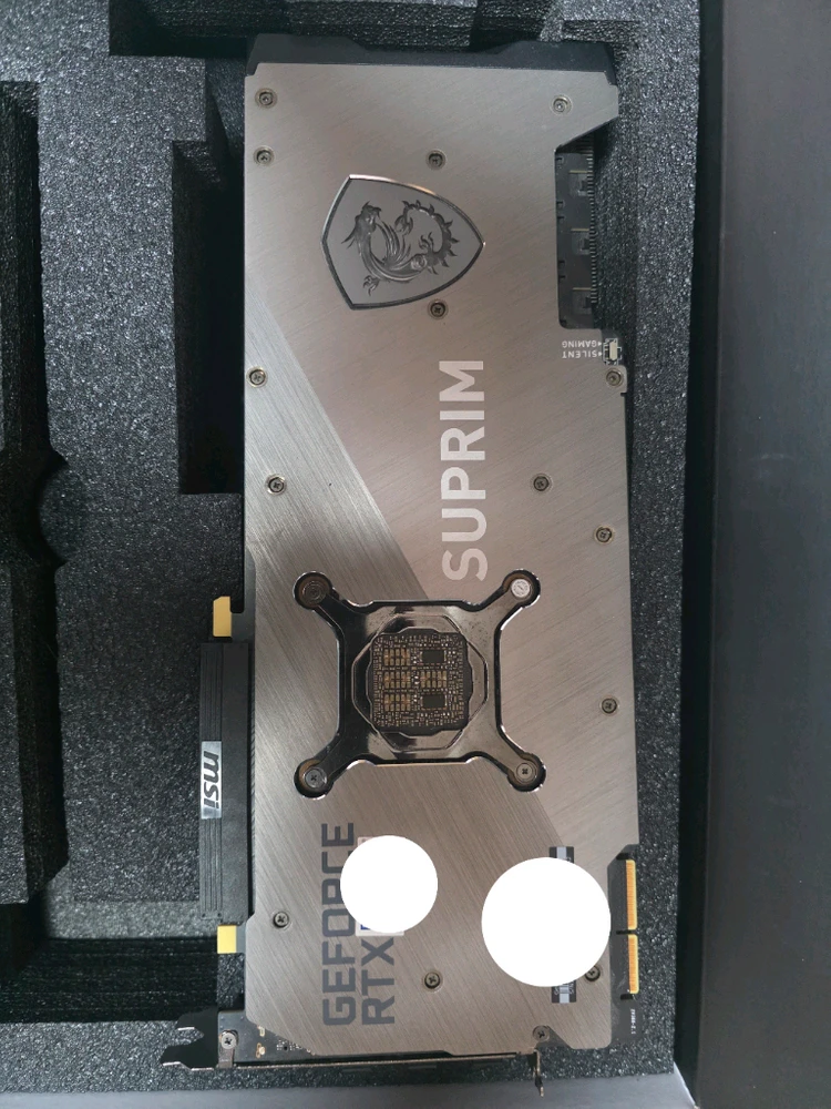 MSI 슈프림X RTX3090 풀박 팝니다 이미지
