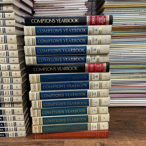 COMPTON'S YEAR BOOK 브리태니커 43권 세트 배송비 포함 안전결제 가능 백과사전 중고책 이미지