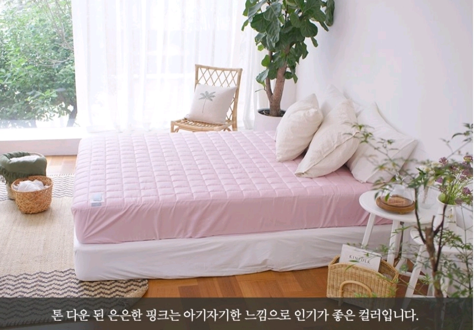 이브자리/클라르하임모노3/순면40수 매트리스커버/2색상 이미지