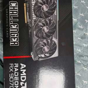 애즈락 9070xt 챌린저 16GB 새상품급(보증기간O) 이미지