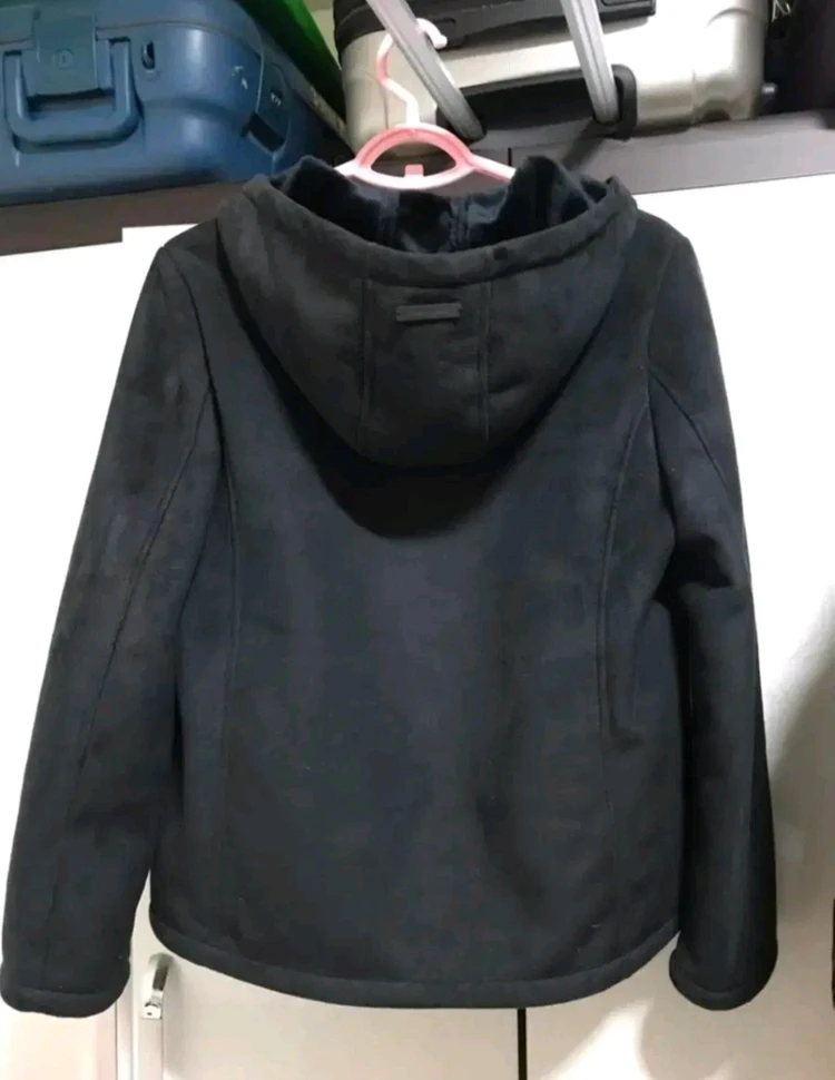 FRjeans Classic 여성 스웨이드 후드자켓 90 이미지