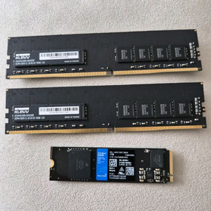 램ddr4 16기가 m.2 ssd 1테라 이미지