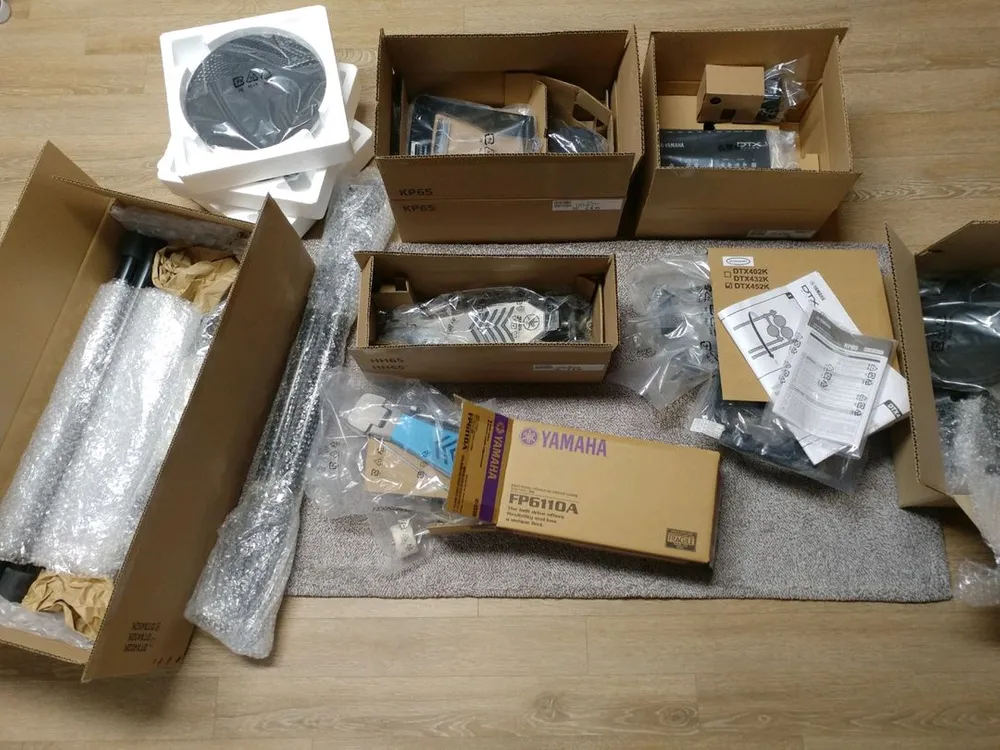 야마하 전자드럼 DTX452K 판매합니다. 이미지