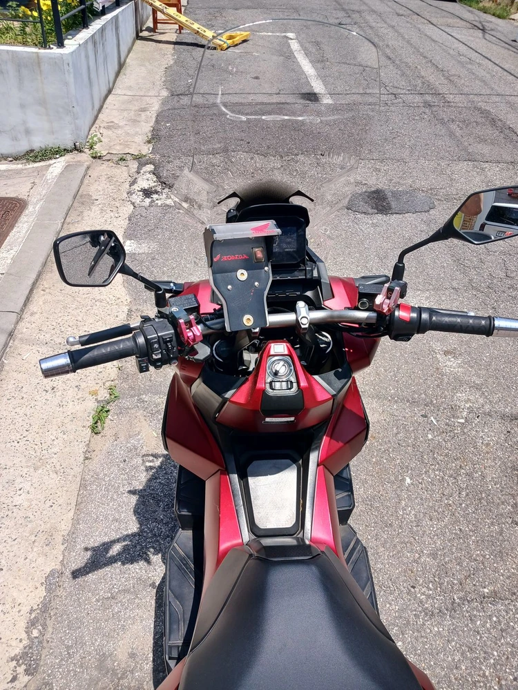 23년식 # ADV350cc # 무광레드 # 컨디션굿 저렴하게 판매합니다 이미지