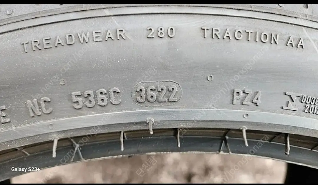 BMW X5M X6M 순정 타이어 1대분 판매 (295/35R21, 315/30R22) 이미지