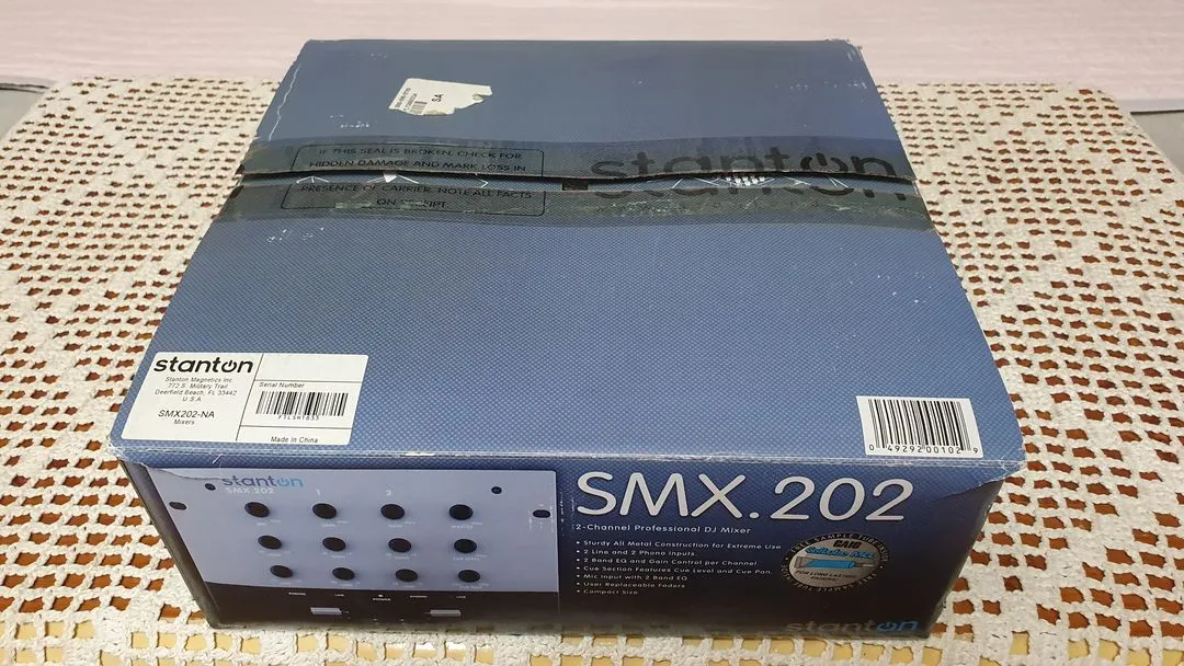 스탠톤 STANTON SMX-202 오디오용 DJ 믹서 - 안심되는 중고거래