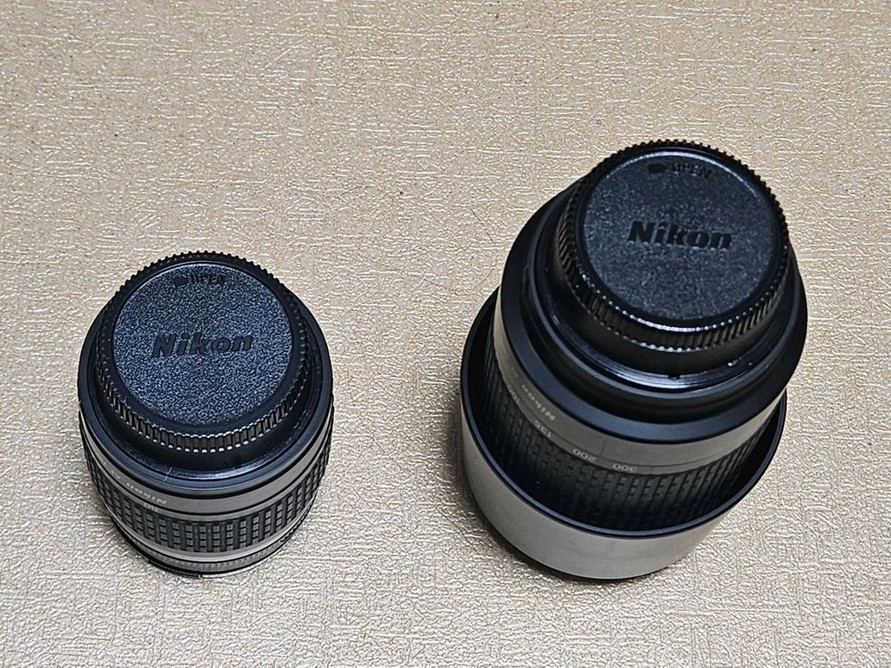 니콘 F80 필름카메라 본체와 28-80mm, 70-300mm 렌즈 세트(게시글 필독) 이미지